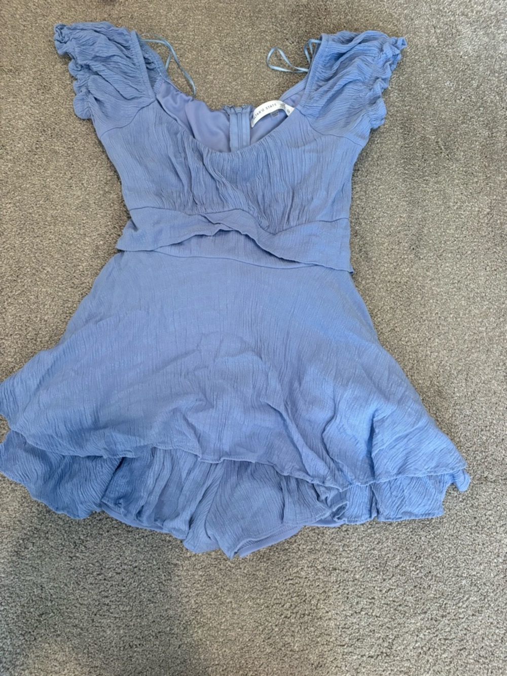 Altar’d State Light Blue Ruffle Girls' Dress